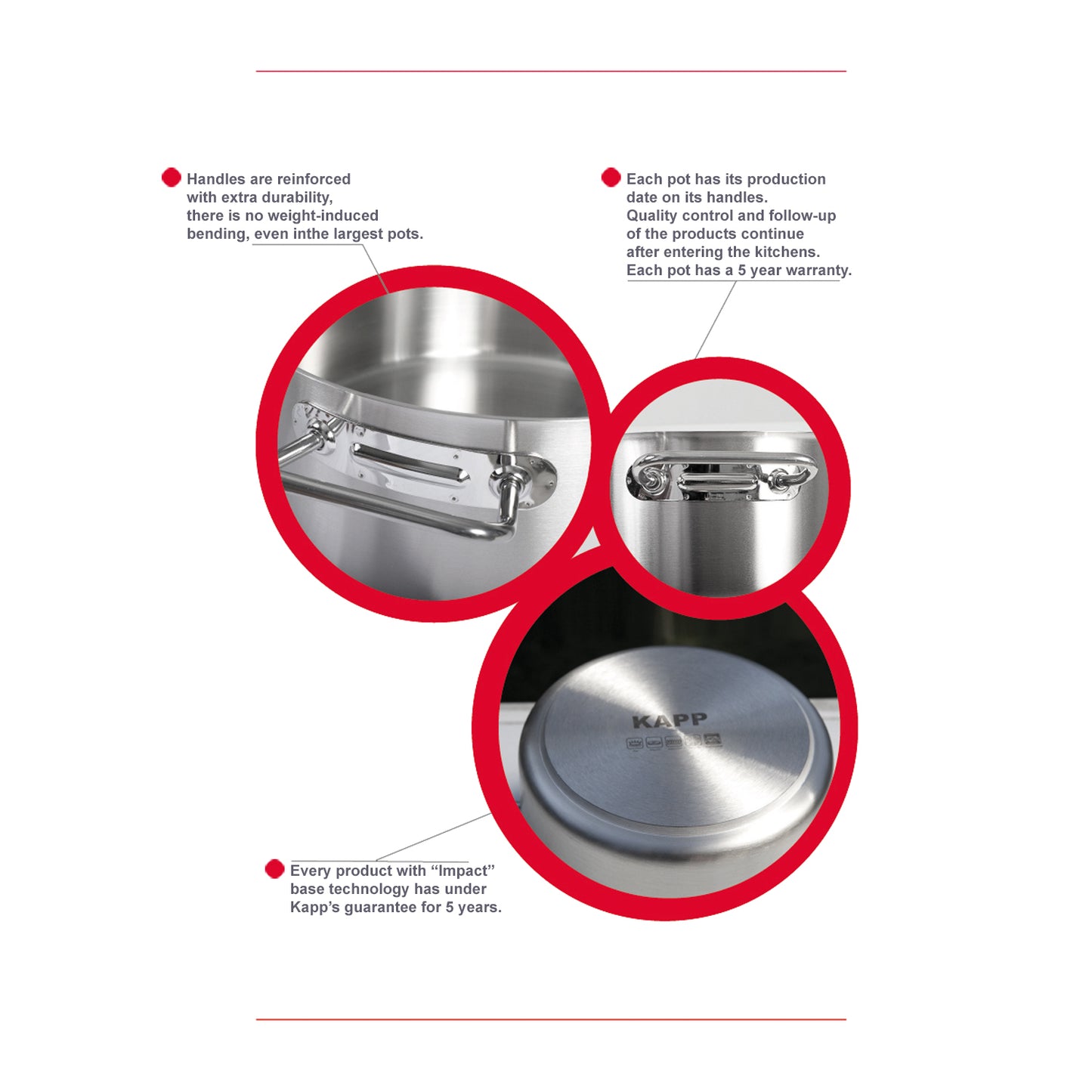 Stainless Steel Stockpot with Lid, 2-QT, Silver