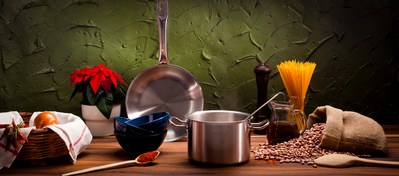 Stainless Steel Kitchenware Collection