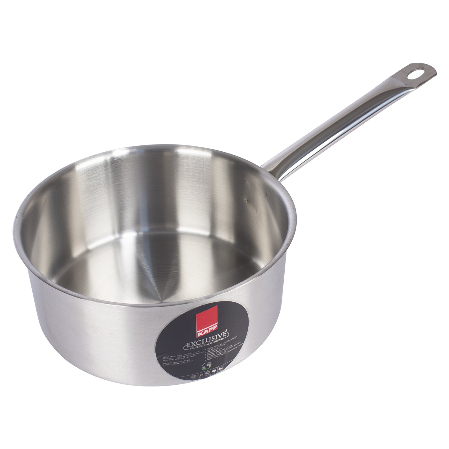 Stainless Steel Saucepan 2 Quart, Home Kitchen or Restaurant, Dishwasher Safe, Oven Safe, Does Not Include Lid