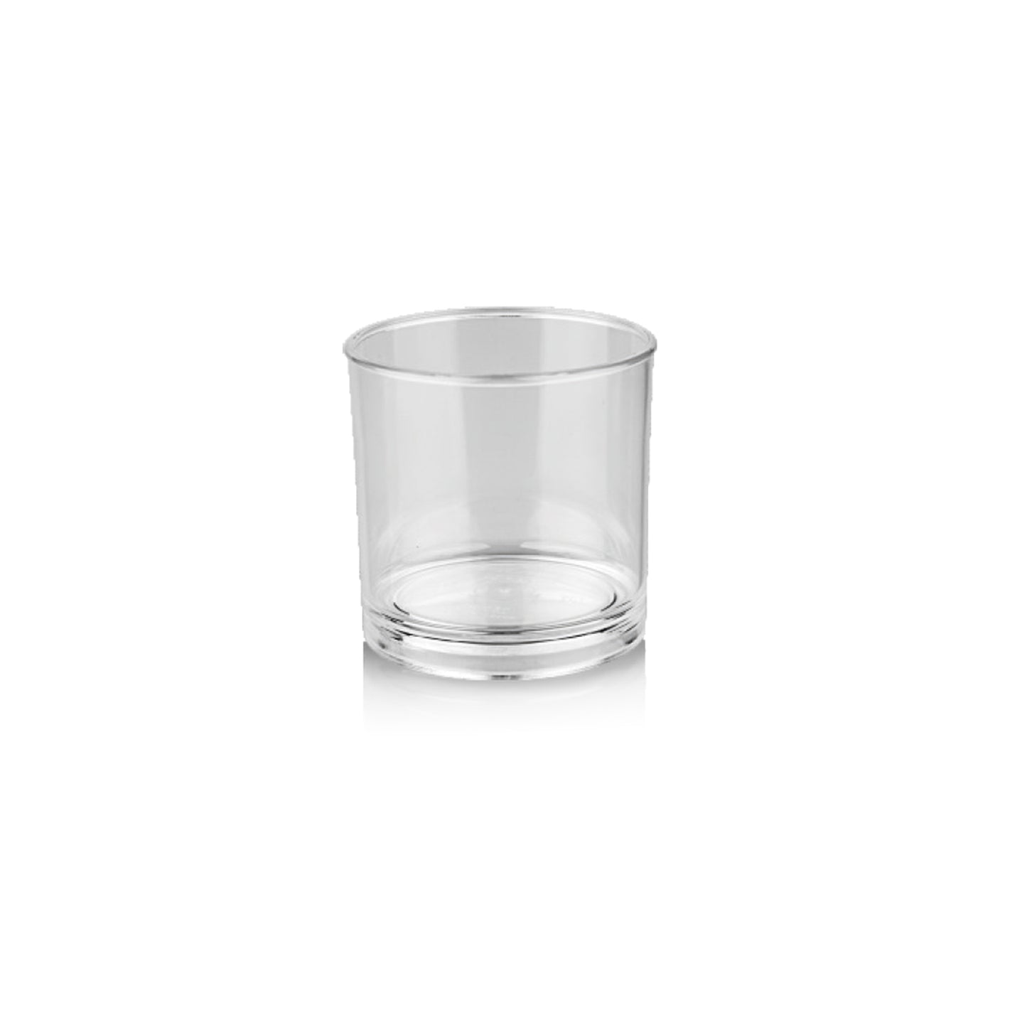 Unbreakable Whiskey Glasses, Set of 6, All-Purpose Reusable Polycarbonate Plastic, Ideal for Whiskey and Scotch, Dishwasher Safe, 8.4 oz