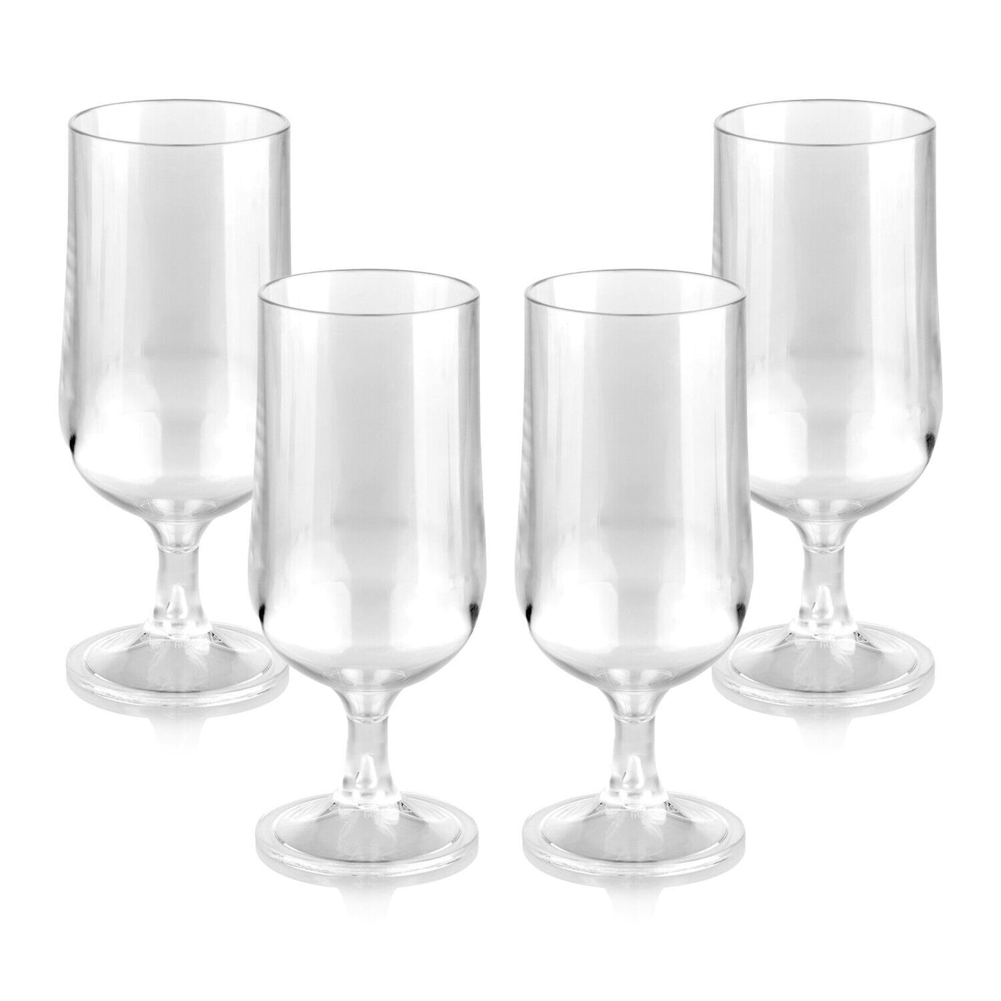 Unbreakable Drinking Glasses 13.5 Oz (Set of 4), Shatterproof, Reusable, Outdoor