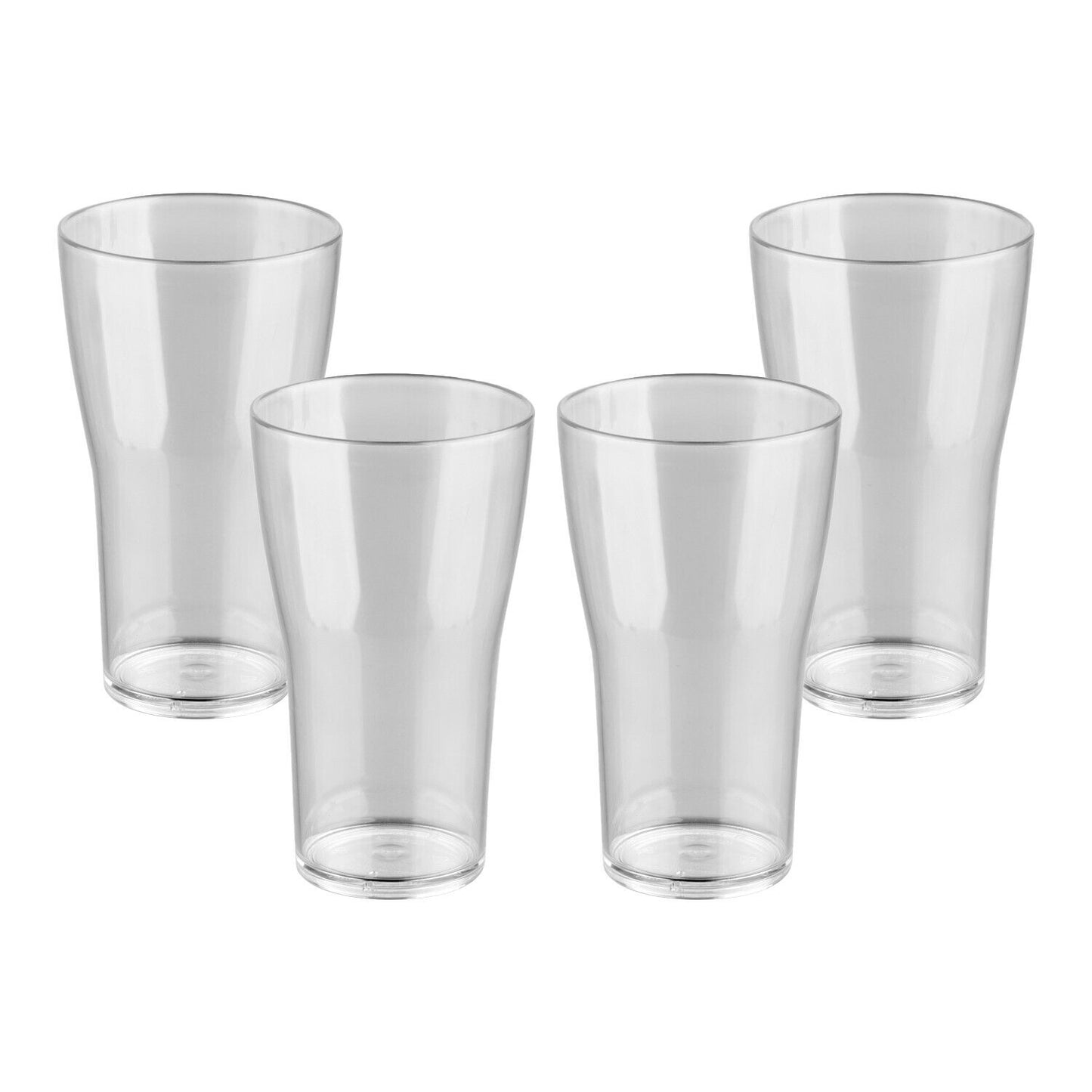 Unbreakable Beer Glasses Mocktail Glasses Juice Glasses Reusable Dishwasher Safe